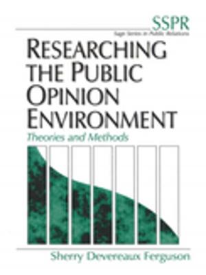 Cover of the book Researching the Public Opinion Environment by Robert Turrisi, James Jaccard