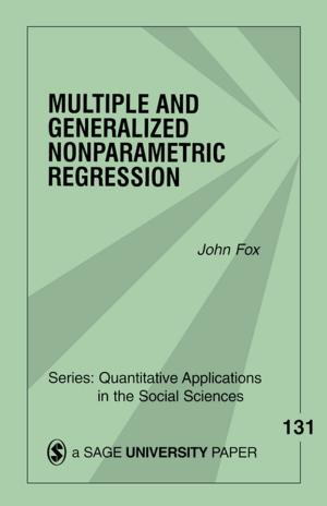 Cover of the book Multiple and Generalized Nonparametric Regression by Cathy Burnett, Guy Merchant