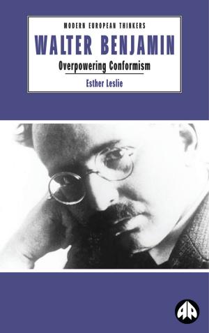 Book cover of Walter Benjamin