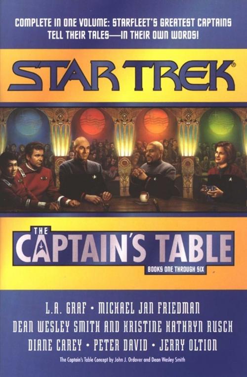 Cover of the book The Captain's Table by Various, Pocket Books/Star Trek