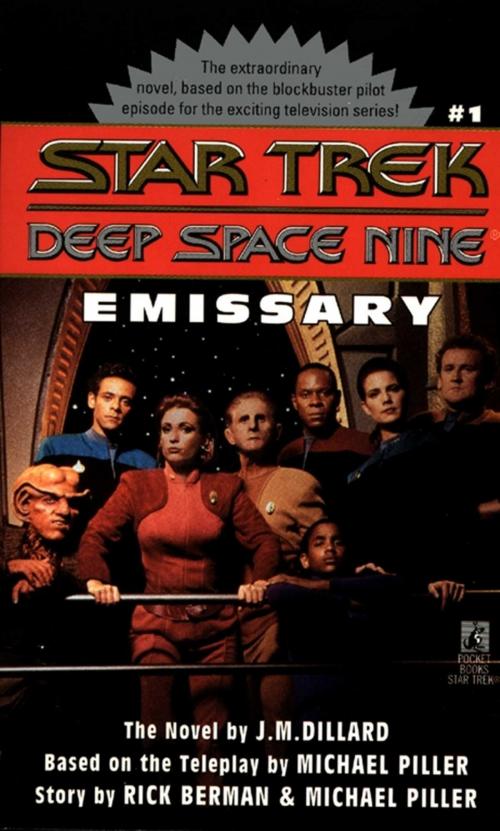 Cover of the book Emissary by J.M. Dillard, Pocket Books/Star Trek