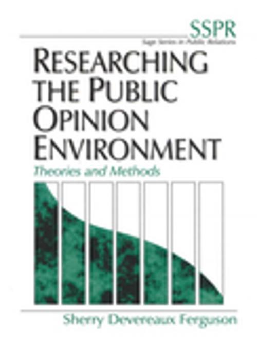 Cover of the book Researching the Public Opinion Environment by Sherry Devereaux Ferguson, SAGE Publications