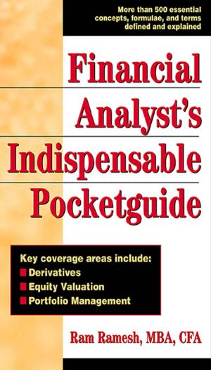 Cover of the book Financial Analyst's Indispensible Pocket Guide by David E. Vance