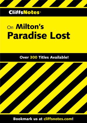 Book cover of CliffsNotes on Milton's Paradise Lost