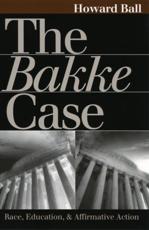 Book cover of The Bakke Case