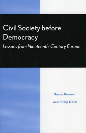 Cover of the book Civil Society Before Democracy by 