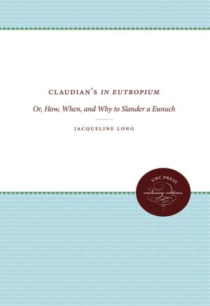 Cover of the book Claudian's In Eutropium by Arieh J. Kochavi