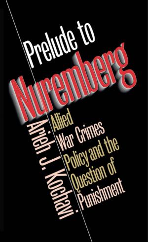 Book cover of Prelude to Nuremberg