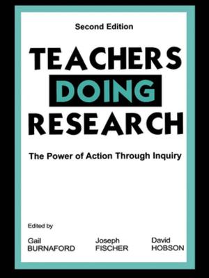 Cover of the book Teachers Doing Research by Erik Bichard