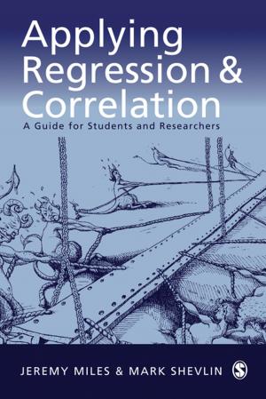 Cover of the book Applying Regression and Correlation by Jason W. Osborne