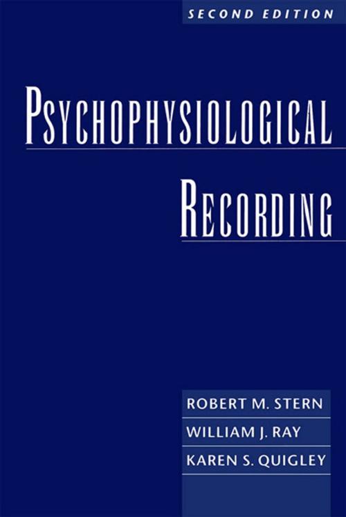 Cover of the book Psychophysiological Recording by Robert M. Stern;William J. Ray;Karen S. Quigley, Oxford University Press, USA
