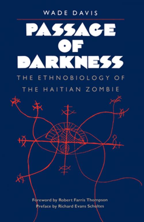 Cover of the book Passage of Darkness by Wade Davis, The University of North Carolina Press