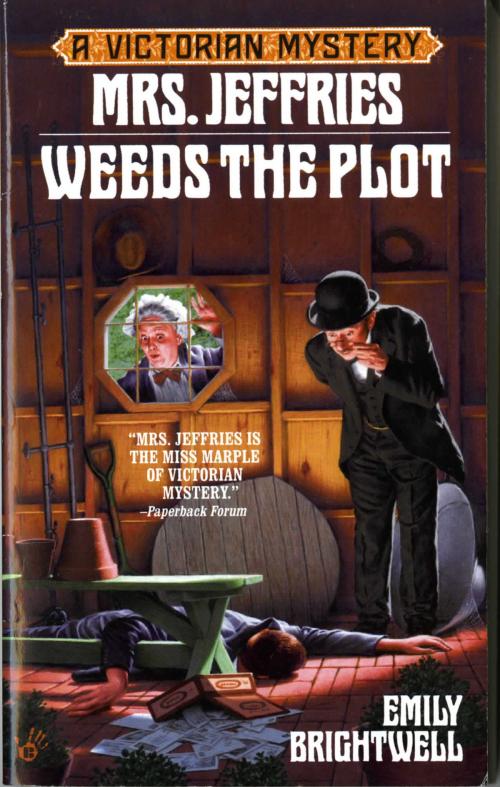 Cover of the book Mrs. Jeffries Weeds the Plot by Emily Brightwell, Penguin Publishing Group