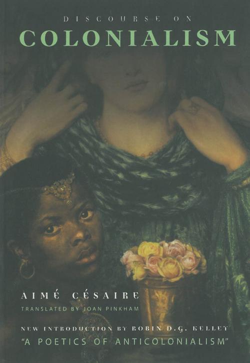 Cover of the book Discourse on Colonialism by Aimé Césaire, Monthly Review Press