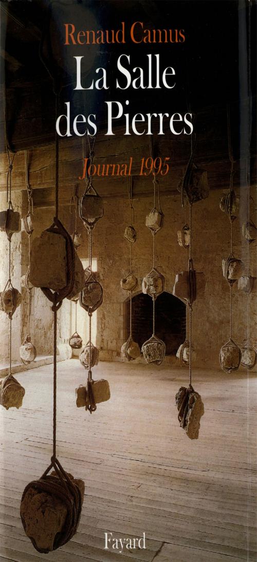 Cover of the book La Salle des Pierres by Renaud Camus, Fayard