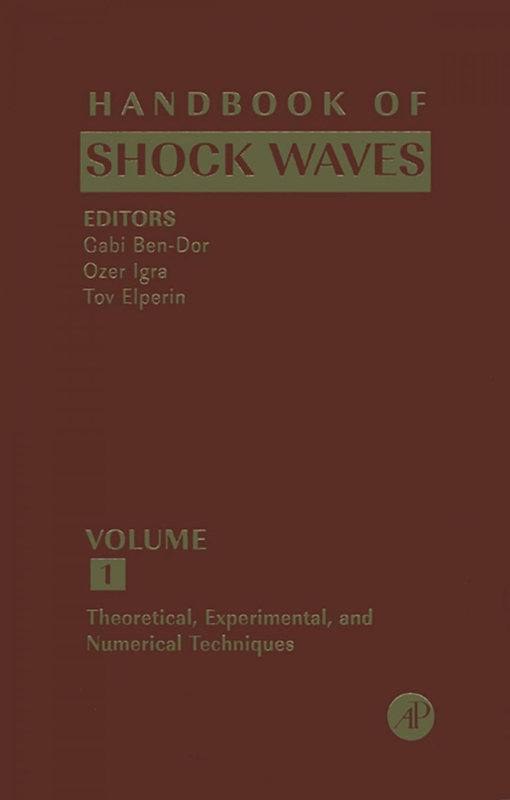 Big bigCover of Handbook of Shock Waves, Three Volume Set