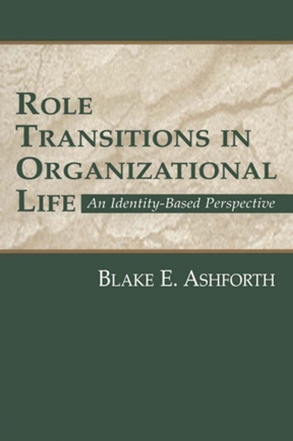 Big bigCover of Role Transitions in Organizational Life