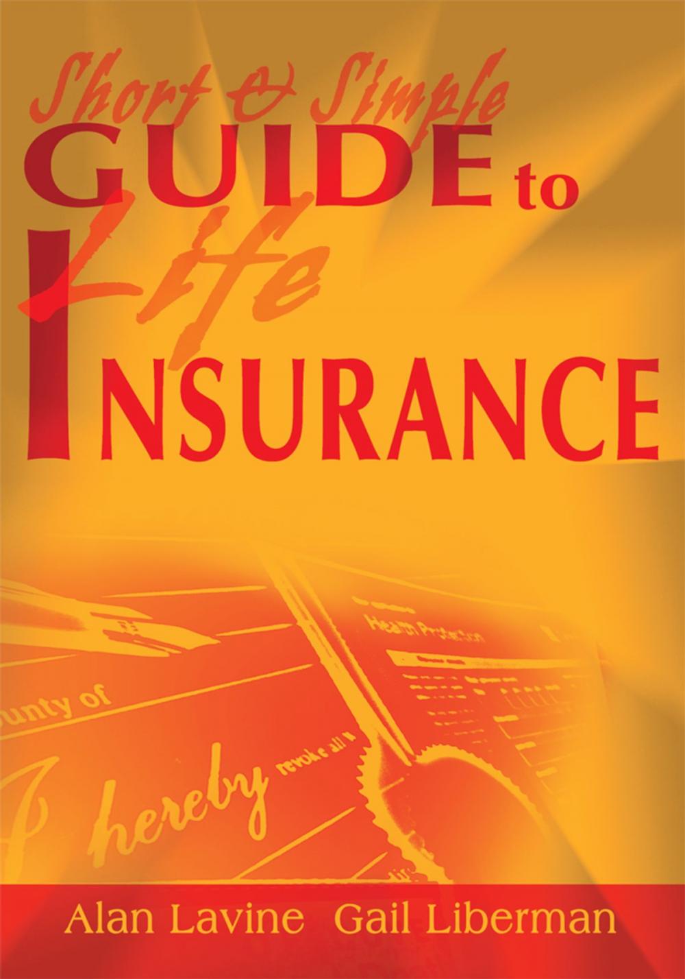 Big bigCover of Short and Simple Guide to Life Insurance