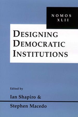 Cover of the book Designing Democratic Institutions by Nancy Foner