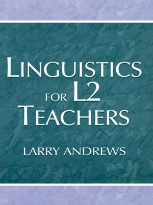 Cover of the book Linguistics for L2 Teachers by Ervin Laszlo