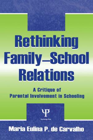 Cover of the book Rethinking Family-school Relations by Jennifer Riddle Harding
