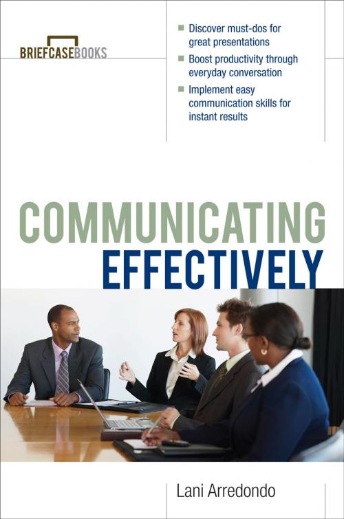Cover of the book Communicating Effectively by Lani Arredondo, McGraw-Hill Education