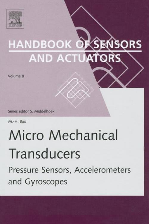 Cover of the book Micro Mechanical Transducers by Min-hang Bao, Elsevier Science