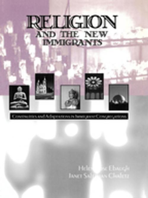 Cover of the book Religion and the New Immigrants by Janet Saltzman Chafetz, Helen Rose Ebaugh, AltaMira Press