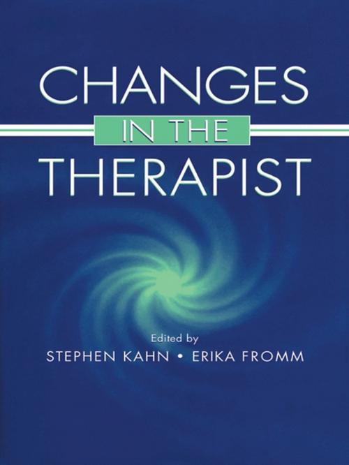 Cover of the book Changes in the Therapist by , Taylor and Francis