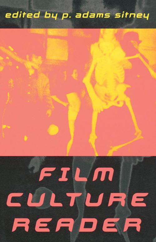 Cover of the book Film Culture Reader by , Cooper Square Press