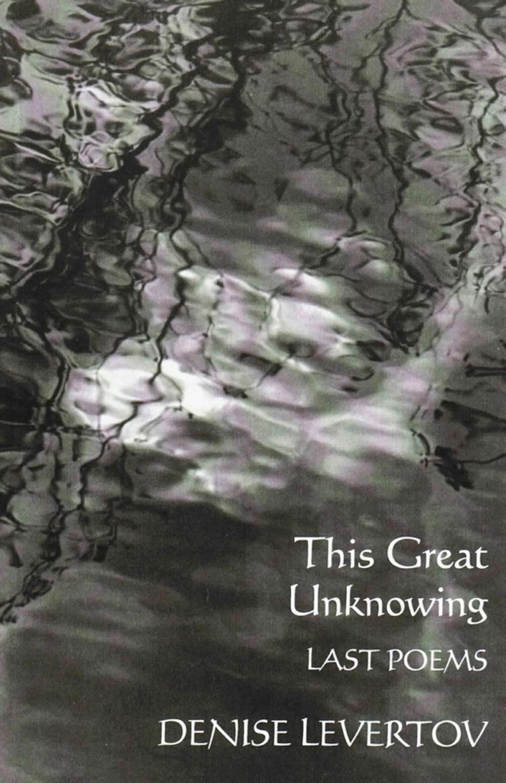 Big bigCover of This Great Unknowing: Last Poems