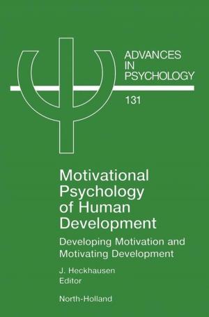 Cover of the book Motivational Psychology of Human Development by 