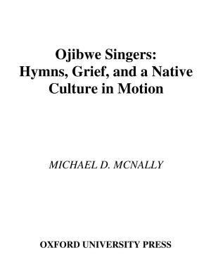 Book cover of Ojibwe Singers
