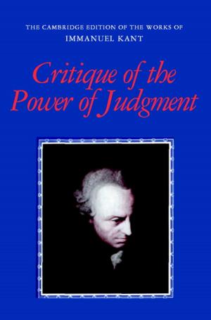 Cover of the book Critique of the Power of Judgment by Pedro Machado