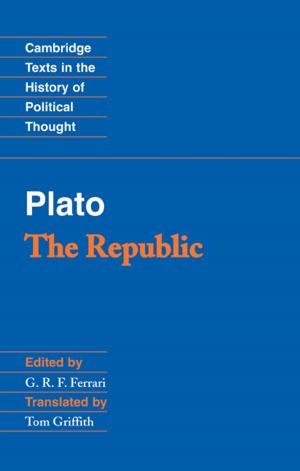 Book cover of Plato: 'The Republic'