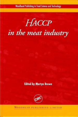 Cover of the book Haccp in the Meat Industry by Rick Sturm, Carol Pollard, Julie Craig