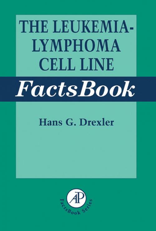 Cover of the book The Leukemia-Lymphoma Cell Line Factsbook by Hans G. Drexler, Elsevier Science
