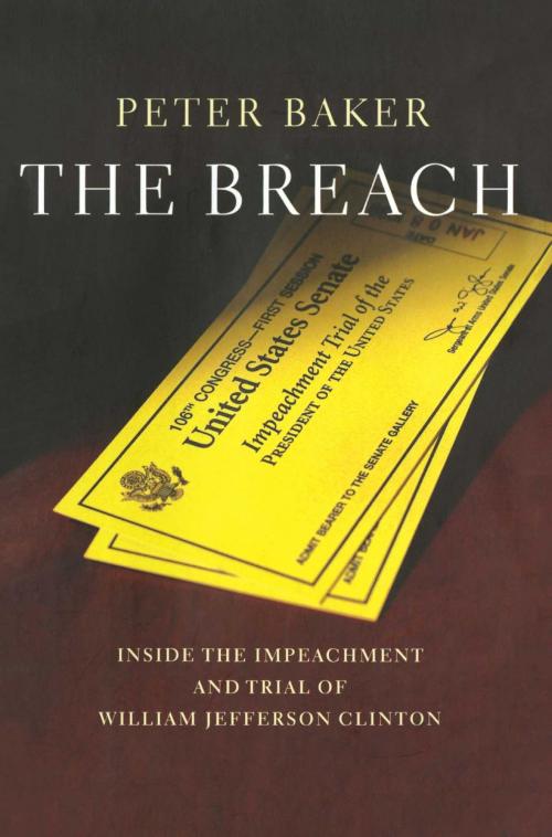 Cover of the book The Breach by Peter Baker, Scribner
