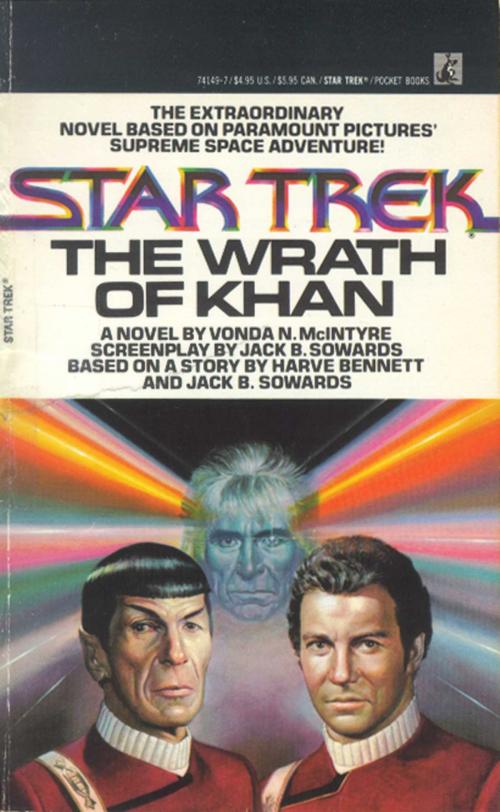 Cover of the book The Wrath of Khan by Vonda N. McIntyre, Pocket Books/Star Trek
