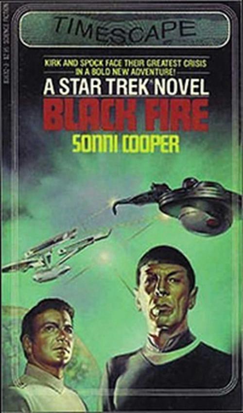 Cover of the book Black Fire by Sonni Cooper, Pocket Books/Star Trek