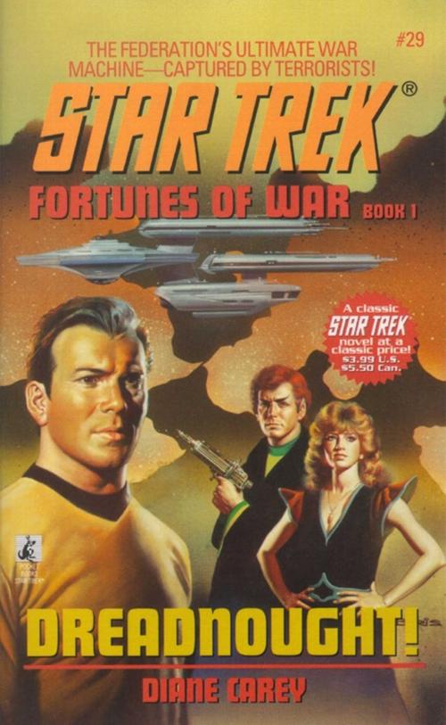 Cover of the book Dreadnought! by Diane Carey, Pocket Books/Star Trek