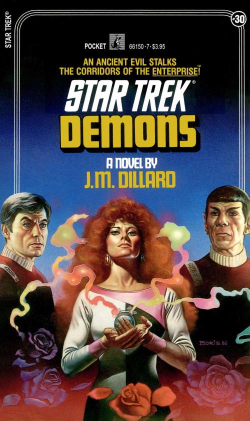 Cover of the book Demons by J.M. Dillard, Pocket Books/Star Trek