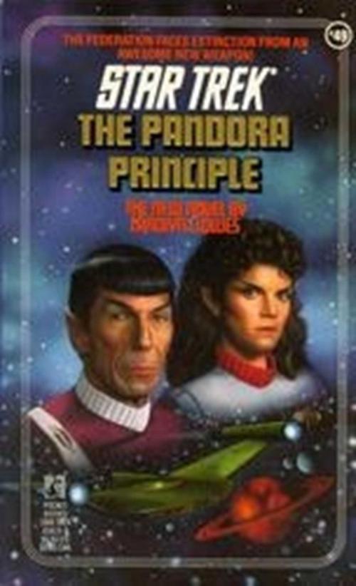 Cover of the book The Pandora Principle by Carolyn Clowes, Pocket Books/Star Trek