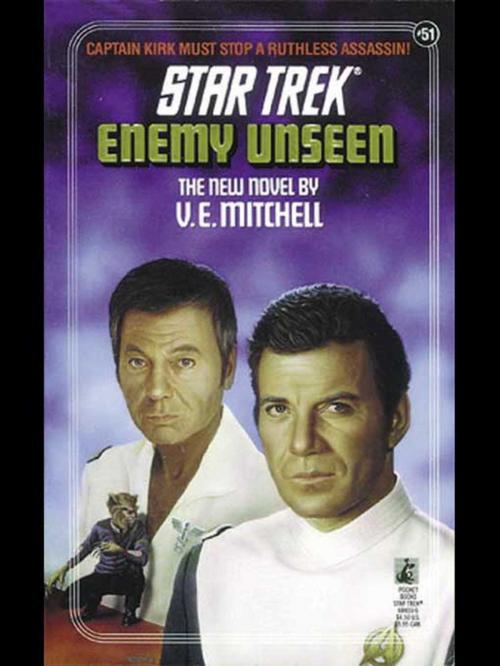 Cover of the book Enemy Unseen by V.E. Mitchell, Pocket Books/Star Trek