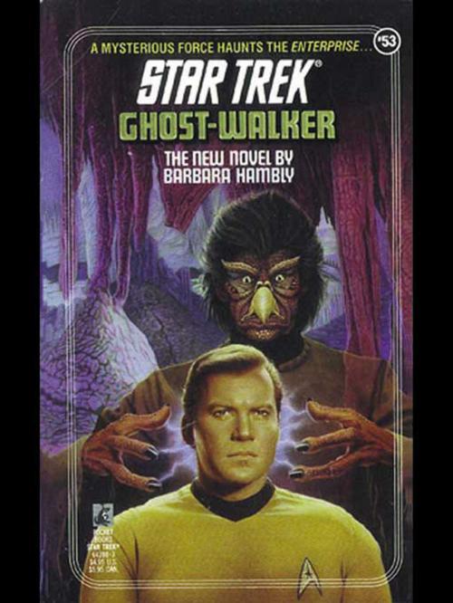 Cover of the book Ghost-Walker by Barbara Hambly, Pocket Books/Star Trek