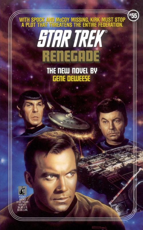 Cover of the book Renegade by Gene DeWeese, Pocket Books/Star Trek