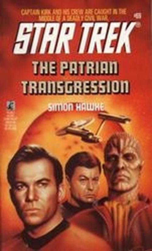 Cover of the book The Patrian Transgression by Simon Hawke, Pocket Books/Star Trek
