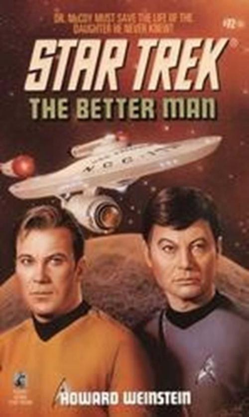 Cover of the book The Better Man by Howard Weinstein, Pocket Books/Star Trek