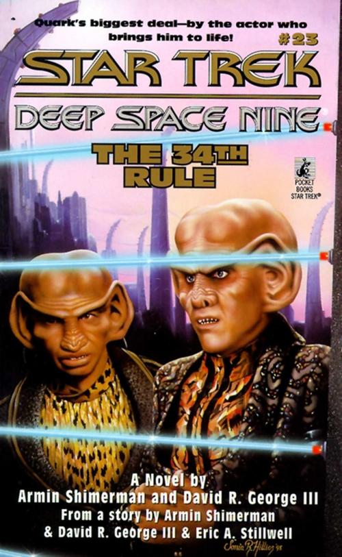 Cover of the book The 34th Rule by Armin Shimerman, David R. George III, Pocket Books/Star Trek