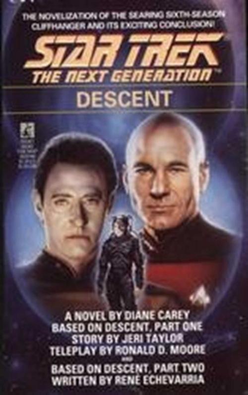 Cover of the book Descent by Diane Carey, Pocket Books/Star Trek